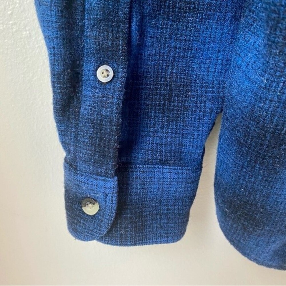 Pendleton Plaid Shirt Wool Shacket Button Down Bl… - image 7